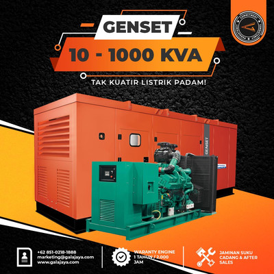 Jual Genset Diesel KVA Sumatera Barat