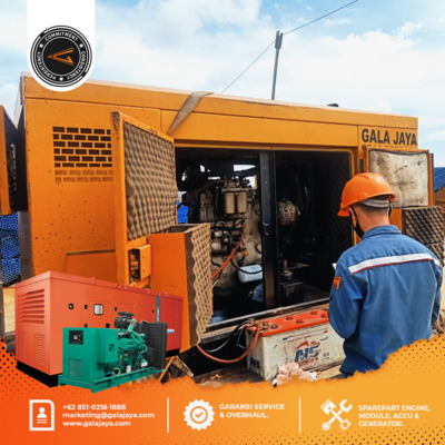 Service Genset solar diesel Kalimantan selatan