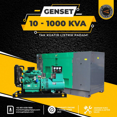 Beli Genset baru Diesel - Solar - Kota Gorontalo